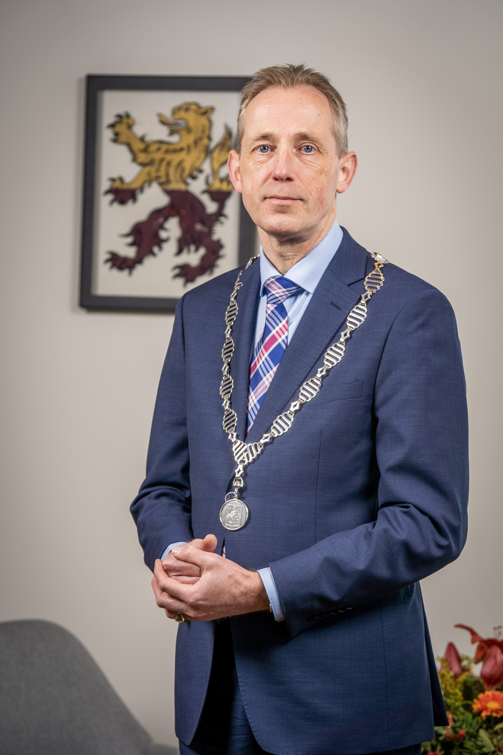 Burgemeester Jan Willem Boersma
