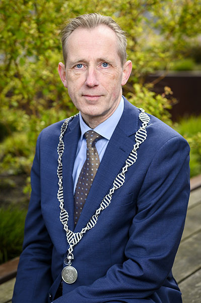 Burgemeester Jan Willem Boersma