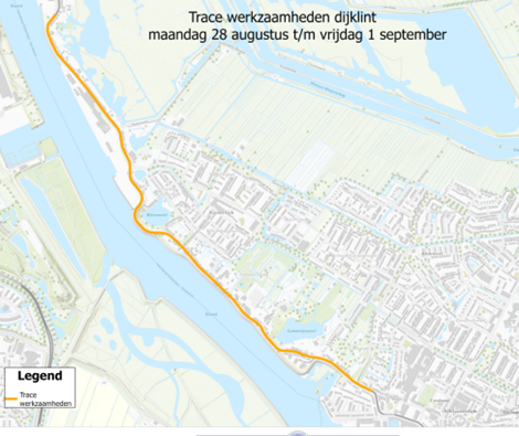 Afsluiting Oost-Kinderdijk vanaf Cortgene tot aan Biggelmee